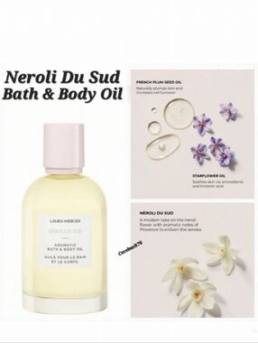 🌺Laura Mercier Néroli du Sud Aromatic Bath and Body Oil